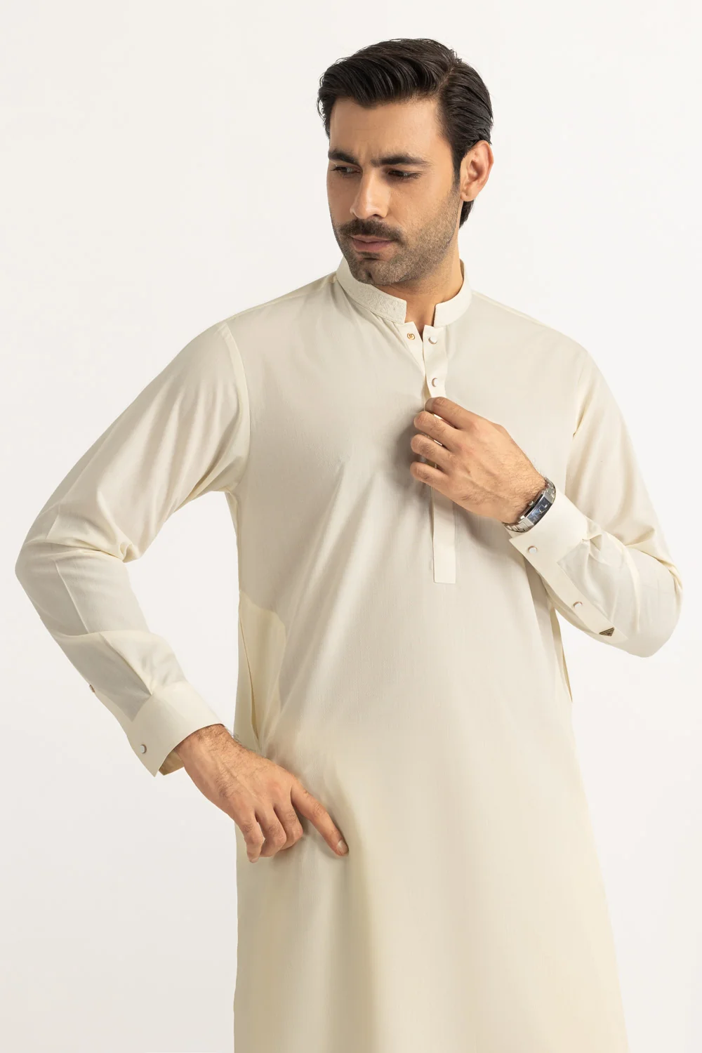 Regular Fit Embroidered Suits - Image 1