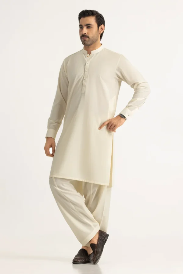 Regular Fit Embroidered Suits