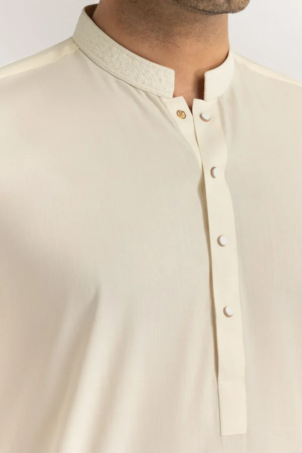 Regular Fit Embroidered Suits